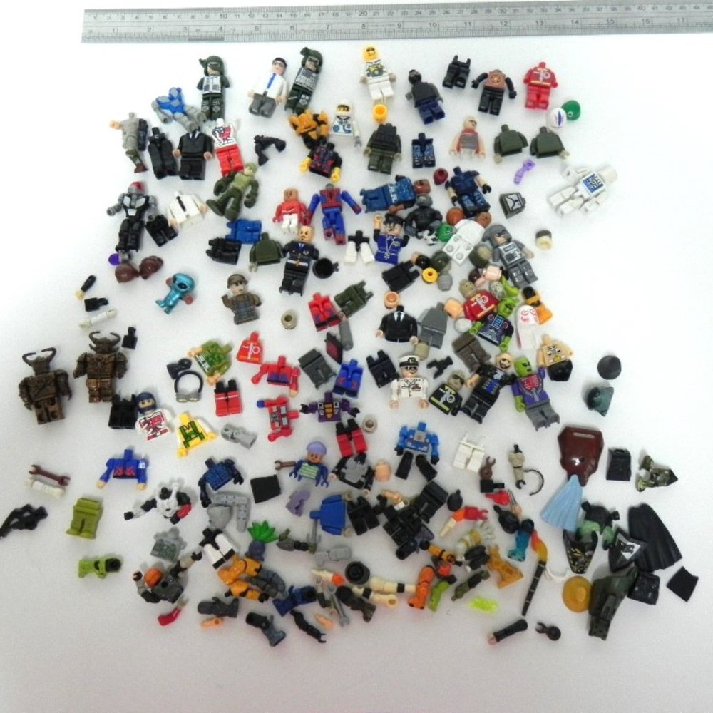 Building Block Figures Parts and Accessories